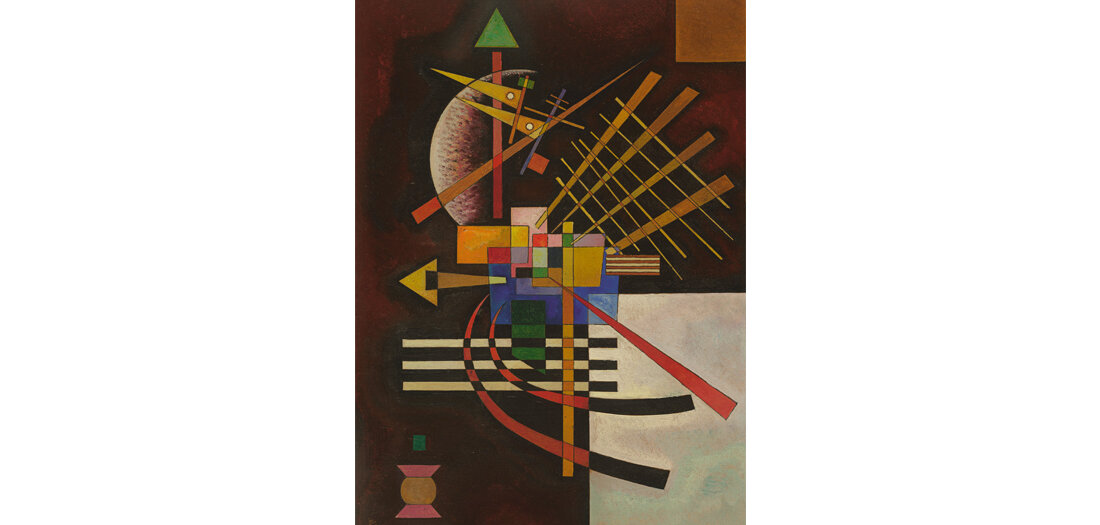 Kunst: Punkt und Linie zu Fläche