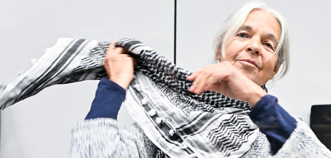Verfahren gegen Daniela Klette: Mit Kufiya auf der Anklagebank [Online-Abo]