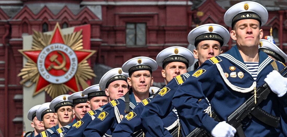 Siegesparade: Ungestört in Moskau