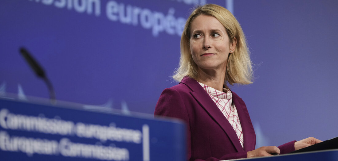 Kaja Kallas、Tageszeitung Jung Welt、06/09/2025