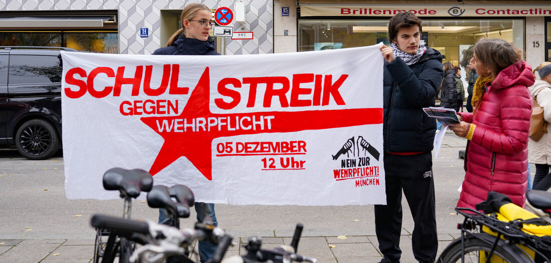 Schüler gegen Wehrpflicht: Warum sollen Schülerinnen und Schüler dagegen streiken?