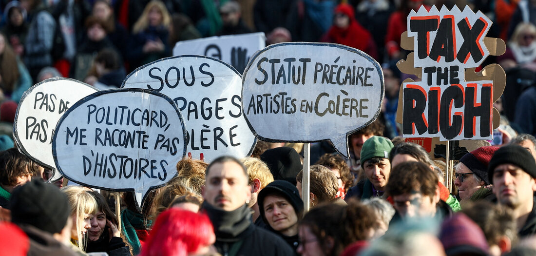 Streik gegen Kahlschlag: Ausstand in Belgien