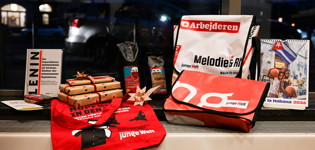 jW-Shop: Jahreszeitlich angemessen: Solidarität zum Verschenken