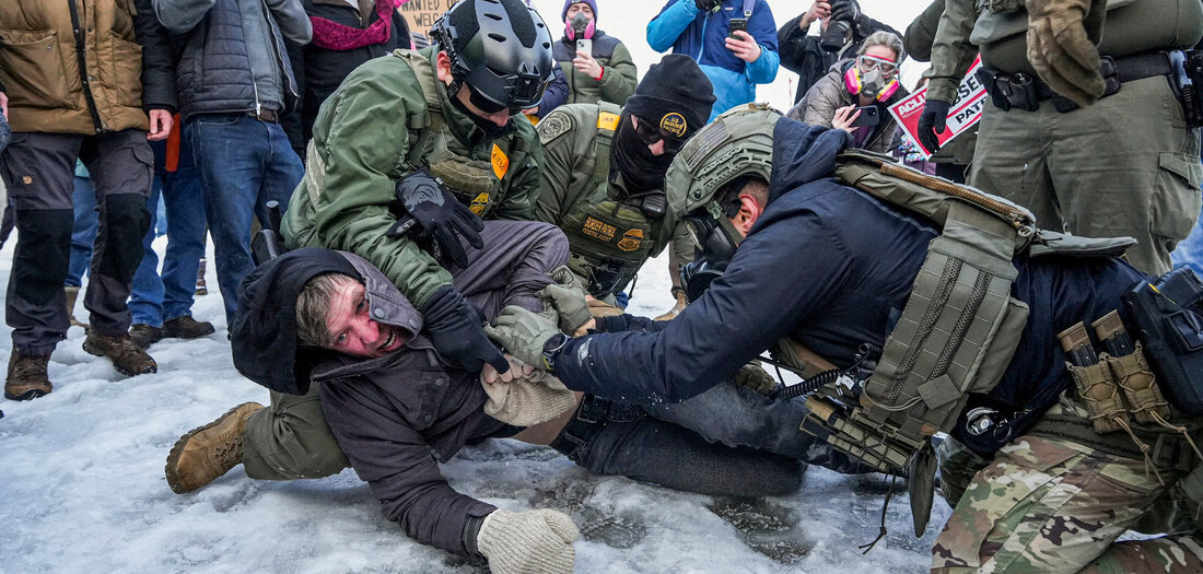 US-Militarisierung: Staatsgewalt eskaliert