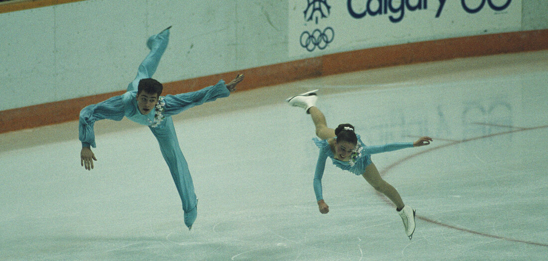 Eiskunstlauf: Oma weint