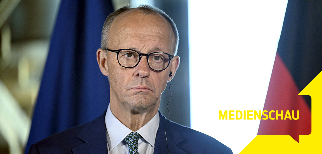 Medienschau: Merz sieht blau