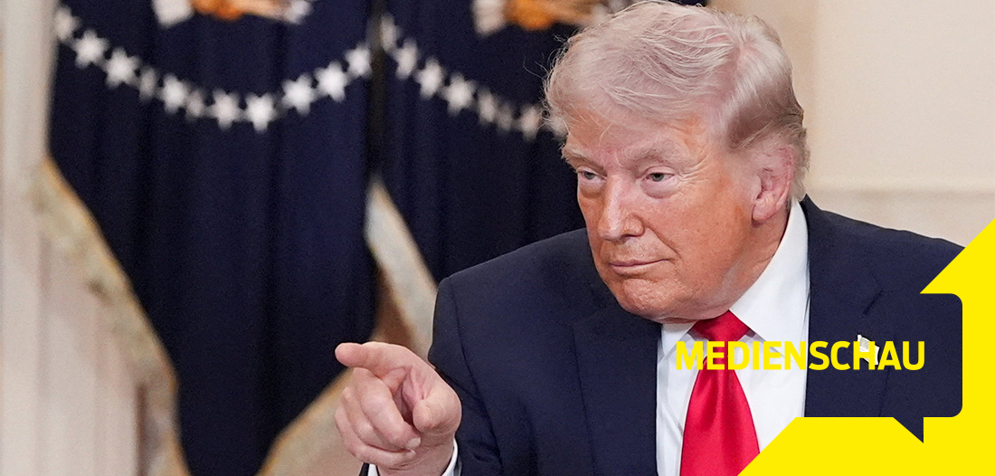Medienschau: Unterbrich nicht Trump