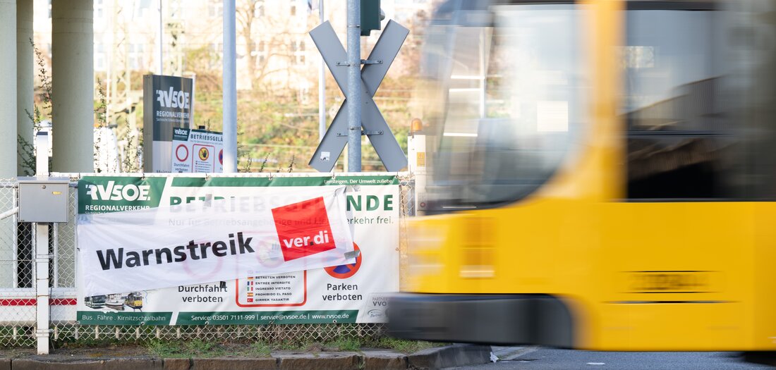 Streik im Nahverkehr: Busse stehen still [Online-Abo]