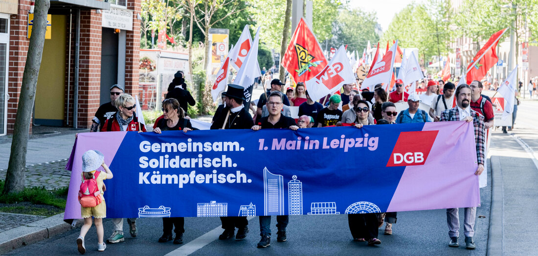 Staatstragende Gewerkschaft: Antikommunismus zum 1. Mai [Online-Abo]