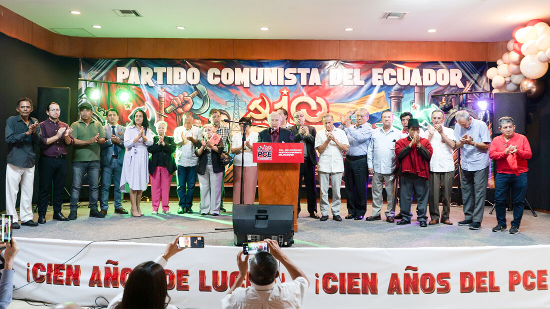 100 años de fundacion del Partido Comunista del Ecuador ACTO PO