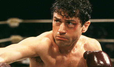 Trotz zahlreicher privater Probleme ist Jake LaMotta (Robert De ...