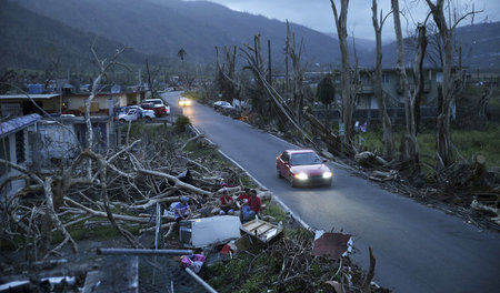 Zerstörte Infrastruktur: Der Hurrikan »Maria« hat in Puerto Rico...