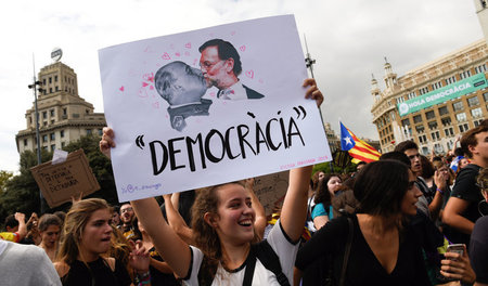 »Wir bei der Partit Socialista Unificat de Catalunya, PSUC, ware...