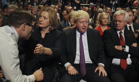 Für jede Peinlichkeit zu haben: Der britische Außenminister Bori...