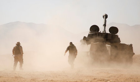 Hisbollah-Kämpfer im August 2017 in Syrien