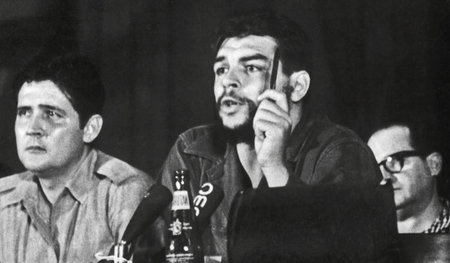6. März 1963 – Che gibt in der Zentrale der Gewerkschaft CTC ein...