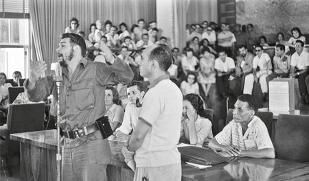 20. Oktober 1962: Rede zu Arbeitern während der Kuba-Krise (aus ...