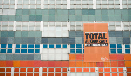 Viele Kaufhof-Filialen haben bereits geschlossen. Hier am Berlin...