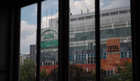 Filialsterben bei Kaufhof: Hier am Berliner Ostbahnhof (4. Augus...