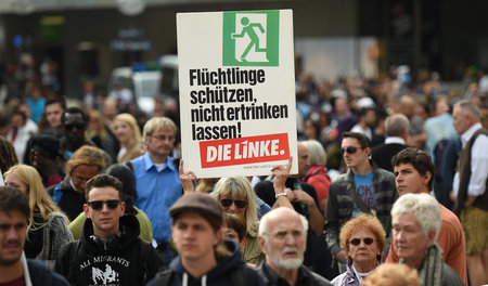 Demonstration des Münchner Bündnisses gegen Krieg und Rassismus ... Demonstration des Münchner Bündnisses gegen Krieg und Rassismus ...