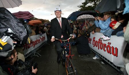 Herr der hochkarätigen Ereignisse: BDR-Präsident Rudolf Scharpin...