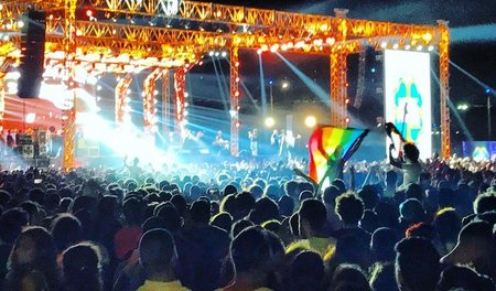 Auslöser für Repressionswelle gegen Homosexuelle: Bei einem Konz...