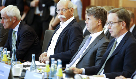 Chefs eines Kartells? Matthias Müller (VW), Dieter Zetsche (Daim...