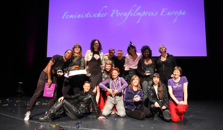Gruppenfoto beim Feminist Porn Award 2017