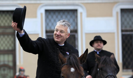 Der stellvertretende Ministerpräsident Ungarns Zsolt Semjén hat ...