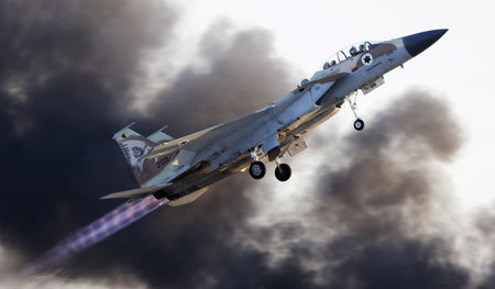 Unerklärter Krieg in Syrien: Am Mittwoch hat die israelische Luf...