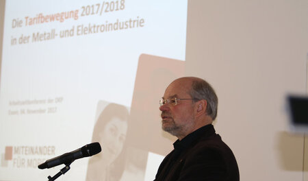 Robert Sadowsky, 1. Bevollmächtigter IG Metall Gelsenkirchen bei...