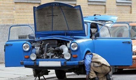 »Robust, sparsam, preiswert« war der Trabant geplant: Und ihn zu...