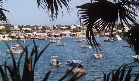 Hamilton auf den Bermudas, einem »britischen Überseegebiet«, das...