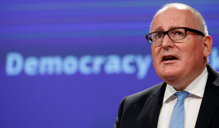 Frans Timmermans, Vizepräsident der EU-Kommission