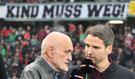Wer muss weg? Kind (l.) oder die »50+1«-Regel? Wer muss weg? Kind (l.) oder die »50+1«-Regel?