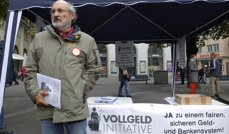 Wollen das Finanzsystem sicherer machen – Vollgeld-Befürworter i...