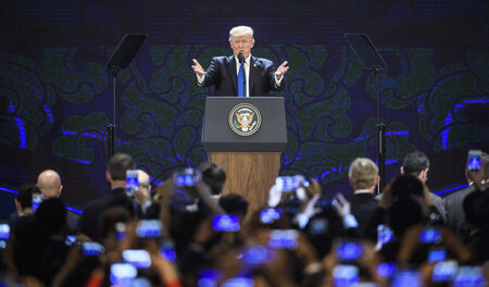 Will lieber bi- als multilaterale Abkommen: US-Präsident Donald ... Will lieber bi- als multilaterale Abkommen: US-Präsident Donald ...