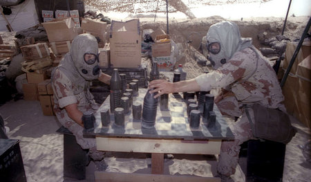 Für die USA gehört der Einsatz des Militärs (Foto: 1990, Saudi-A...