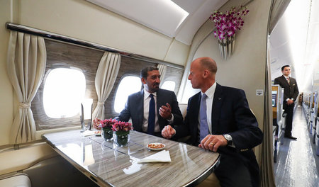 Vor zehn Tagen gab es noch Hoffnung: Airbus-Chef Thomas Enders u...