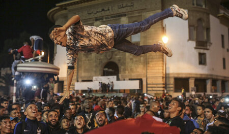 Welcome back: Rabat (Marokko) in der Nacht zum Sonntag