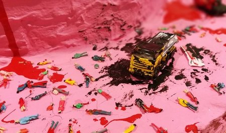 »Als satirische Abschlussaktion des Bundeskongresses haben wir e...