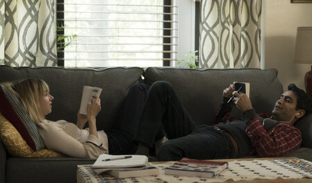 Plural von Oktopus? Zoe Kazan und Kumail Nanjiani