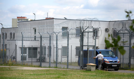 Abschiebehaftanstalt im brandenburgischen Eisenhüttenstadt: Sie ...