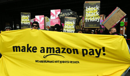 »Amazon lehnt bisher die rechtliche Absicherung der Beschäftigte...