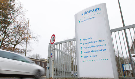 Eingang des Klinikum Osnabrück Eingang des Klinikum Osnabrück