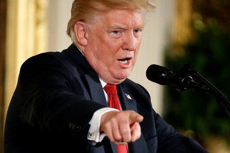 US-Präsident Donald Trump am 23. Oktober in Washington
