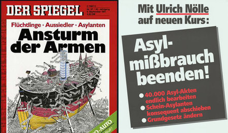 Rassistische Stimmungsmache. Spiegel vom 9. September 1991 und W... Rassistische Stimmungsmache. Spiegel vom 9. September 1991 und W...