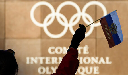 »Die Lage ist ernst« – Dienstag vor dem IOC-Hauptquartier in Lau... »Die Lage ist ernst« – Dienstag vor dem IOC-Hauptquartier in Lau...