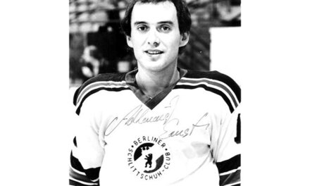 Aus besseren Zeiten: BSchC-Autogrammkarte von Eishockeynationals...