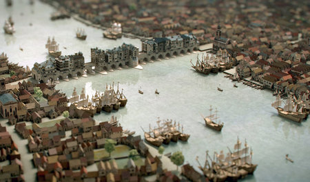 So müsste London im Jahr 1650 ausgesehen haben: Amsterdam, Londo...